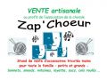 logo vitrine stand Zap Choeur