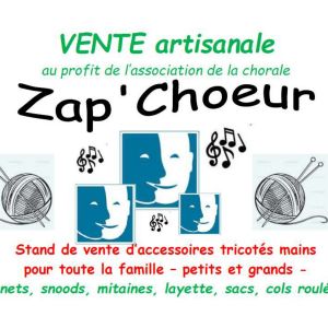 logo vitrine stand Zap Choeur